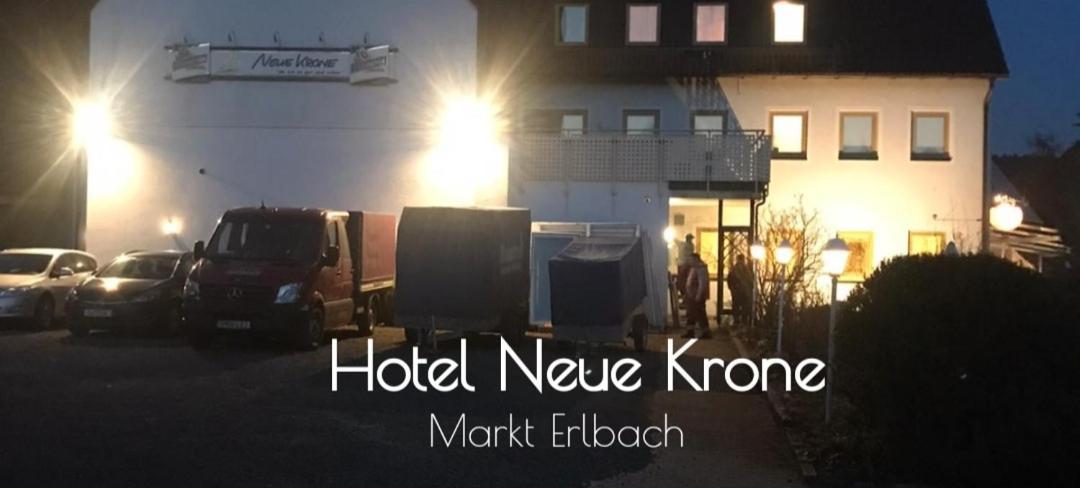 Hotel Neue Krone Markt Erlbach Exterior foto